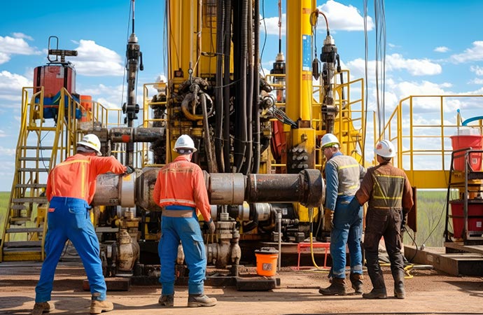 Oil and gas roustabout