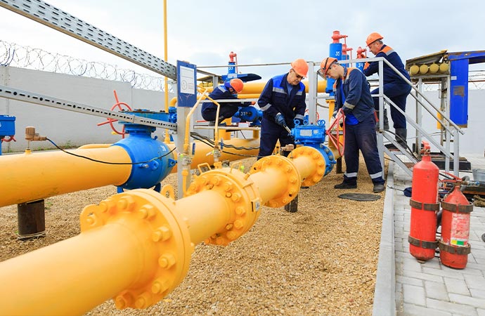 Oil and gas pipesine